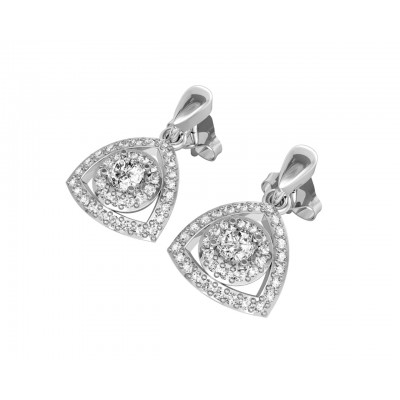 Petite Diana diamond Drop Earrings
